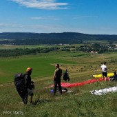 Monte Mieroszów - Paragliding Fly, Latanie przed frontem burzowym.