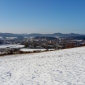 Mieroszów Paragliding Fly, Mierorszów w słońcu, rzadki widok.