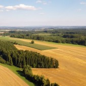 Lądowanie koło Jilemnice (20km). Ściernisko ... ostatnia nadzieja.