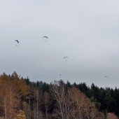 Jesienne latanie i zawody na celność.