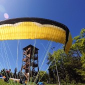 Dzikowiec - Paragliding Fly, Oblot Sol Synergy 5