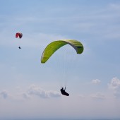 Cerna Hora Paragliding Fly