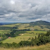 Andrzejówka - Klin Paragliding Fly, Z górnego startu tego dnia.