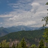 Widok ze startowiska na Kobali