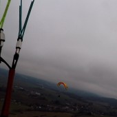 Kudowa Paragliding FLy, Grudniowe latanie ... do zmroku.