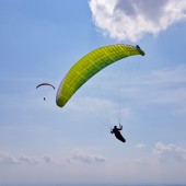 Cerna Hora Paragliding Fly