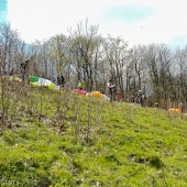 Srebrna Góra - Paragliding Fly, Z oficjalnego przełajem na start.