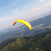 Cerna Hora - Paragliding Fly