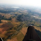 Cerna Hora Paragliding Fly