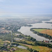 Widok z paralotni jest jedyny w swoim rodzaju.