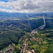 Pełcznica i nawet widać dom w którym kiedyś mieszkałem.