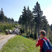 Po lądowaniu taka sytuacja., Na starcie