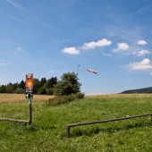 Widok z oficjalnego lądowiska.