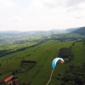 Grzmiąca Paraglideing Fly