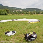 Lijak szósty dzień latania, nie ma czasu na foty., Widoczki po lądowaniu.