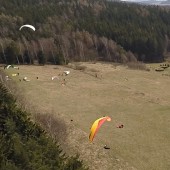 Mieroszów paralotnie, latanie swobodne