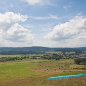 Mieroszów 2014-07-14, Latanie paralotnią w Mieroszowie